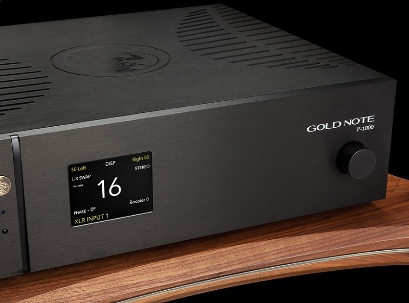 GoldNote 推出全新一代前級放大器 P-1000 MKII GoldNote 推出全新一代前級放大器 P-1000 MKII
