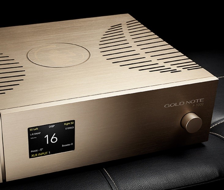 GoldNote 推出全新一代前級放大器 P-1000 MKII GoldNote 推出全新一代前級放大器 P-1000 MKII