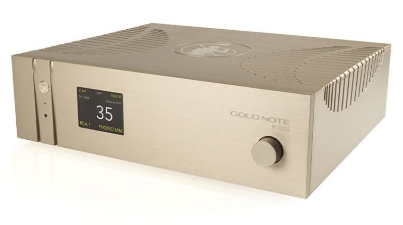 GoldNote 推出全新一代前級放大器 P-1000 MKII