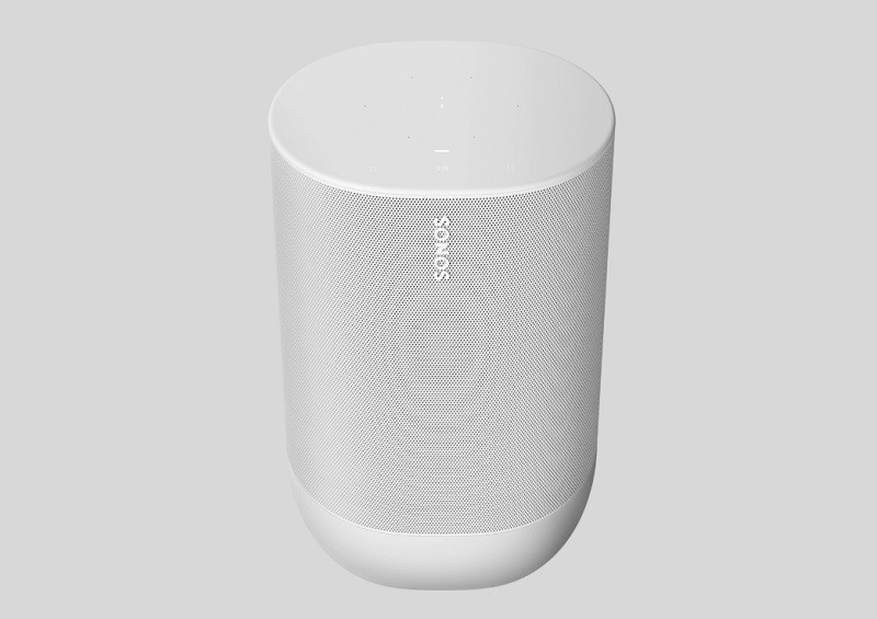 Sonos Move 智能喇叭將新增白色 Lunar White 版本