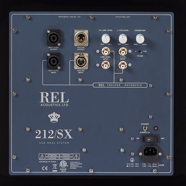 Rel Acoustics 推出全新主動式超低音喇叭 212/SX 