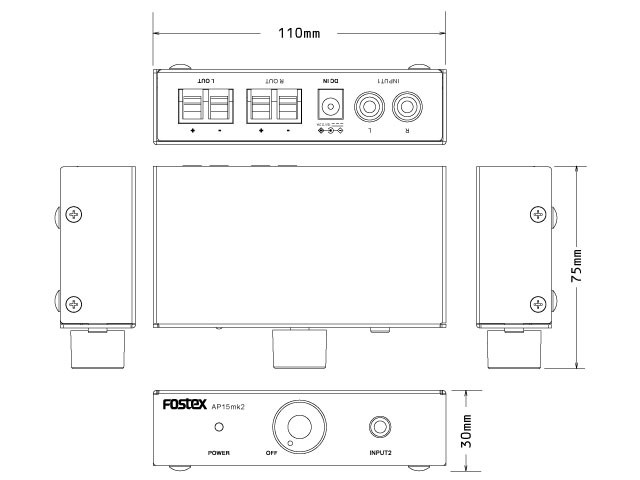 新增自動待機功能，Fostex 推出全新小型放大器 AP15mk2