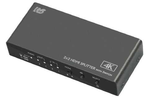 RATOC Systems 推出全新 4K HDMI Splitter RS-HDSP22-4K