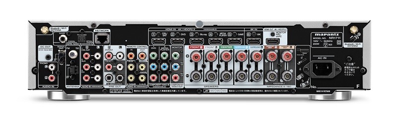 支援 8K / 60p、4K / 120p,Marantz 推出全新纖薄環繞聲放大器 NR1711 支援 8K / 60p、4K / 120p,Marantz 推出全新纖薄環繞聲放大器 NR1711