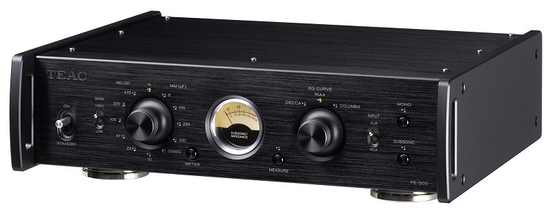 TEAC 推出 Reference 系列全平衡唱頭放大器 PE-505