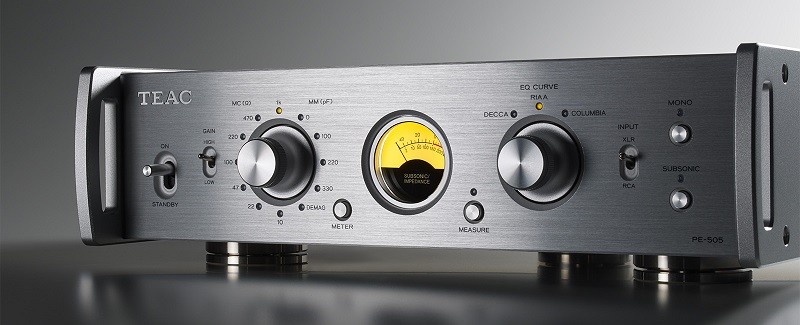 TEAC 推出 Reference 系列全平衡唱頭放大器 PE-505