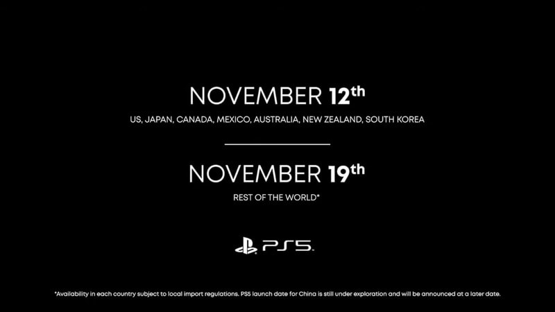 萬眾期待，Sony 互動娛樂（SIE）於線上發表會中公布 PS5 售價及推出日期