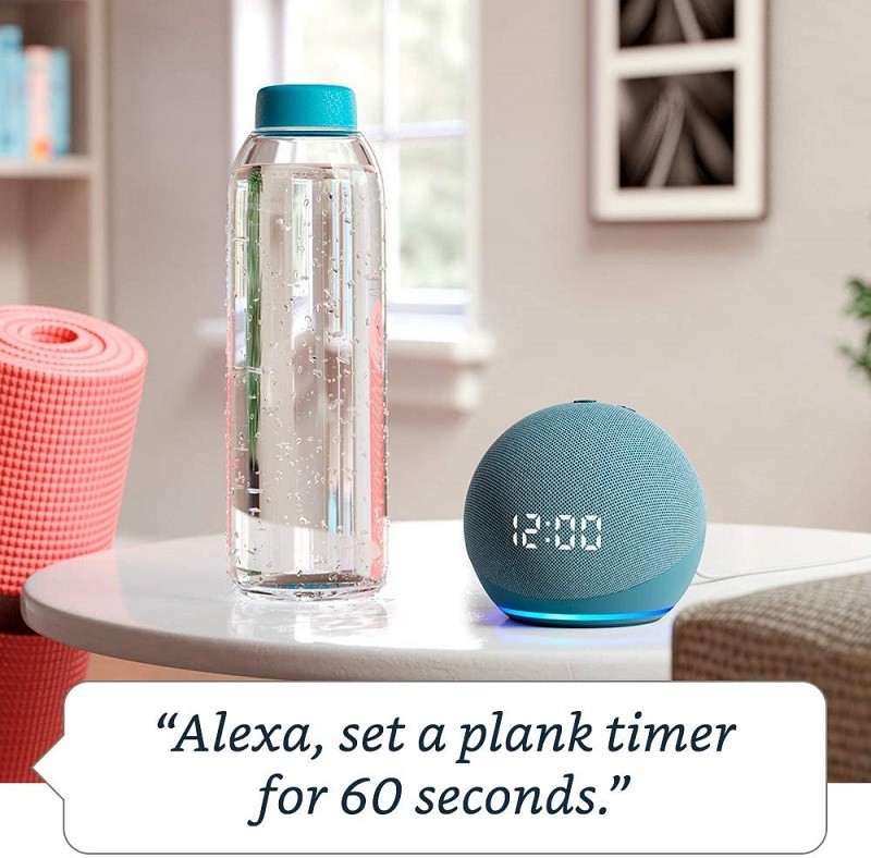 小巧實用,Amazon 推出 Echo Dot 及 Echo Dot with Clock 智能喇叭 小巧實用,Amazon 推出 Echo Dot 及 Echo Dot with Clock 智能喇叭