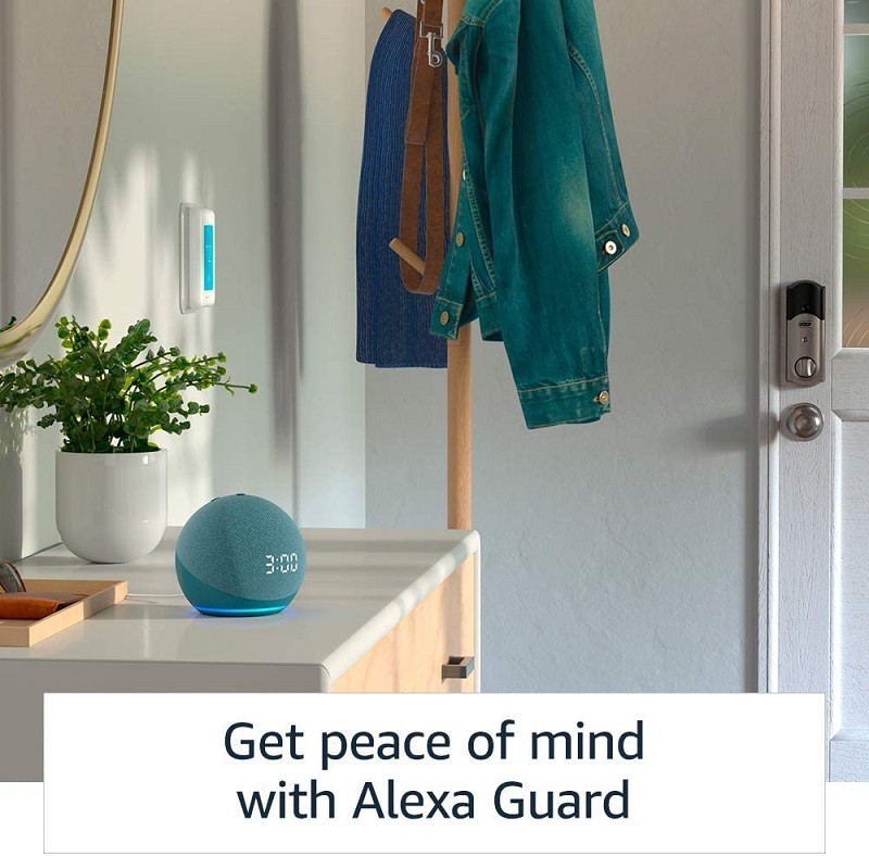 小巧實用,Amazon 推出 Echo Dot 及 Echo Dot with Clock 智能喇叭 小巧實用,Amazon 推出 Echo Dot 及 Echo Dot with Clock 智能喇叭