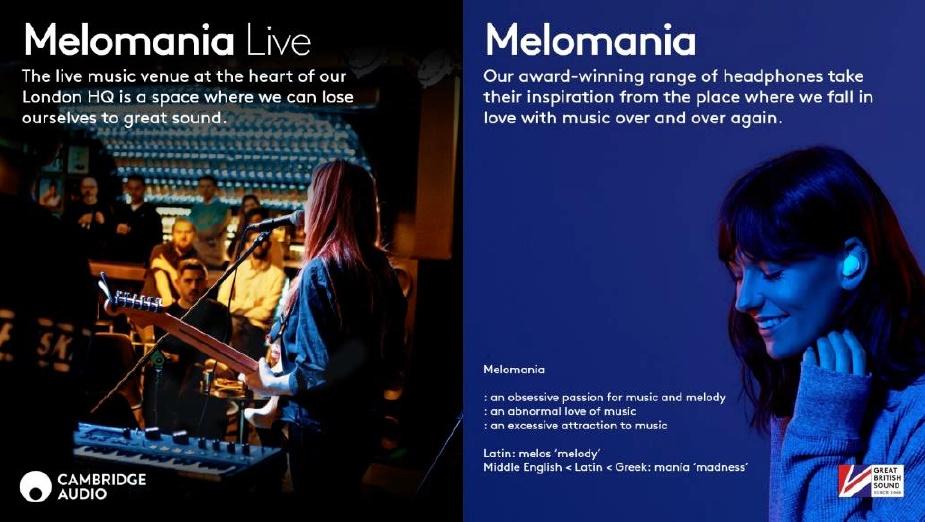 Cambridge Audio Melomania Touch 全新真無線入耳式監聽耳