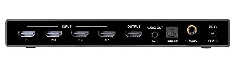 Sanwa Supply 推出全新四入一出 HDMI 選擇器 400-SW033 Sanwa Supply 推出全新四入一出 HDMI 選擇器 400-SW033
