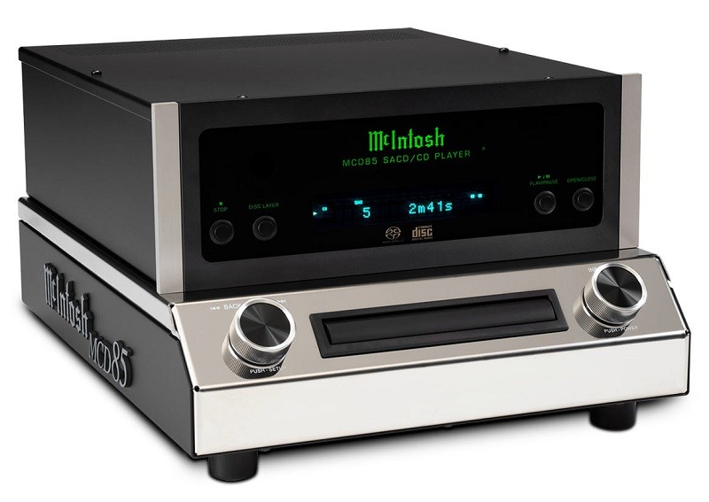 延續經典造型,McIntosh 推出全新 MCD85 CD / SACD 唱機 延續經典造型,McIntosh 推出全新 MCD85 CD / SACD 唱機