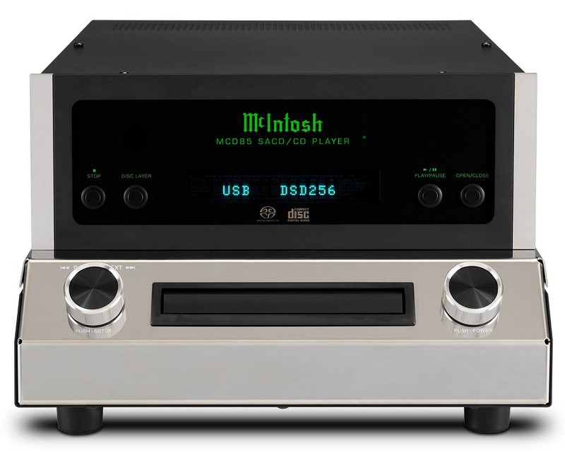 延續經典造型,McIntosh 推出全新 MCD85 CD / SACD 唱機