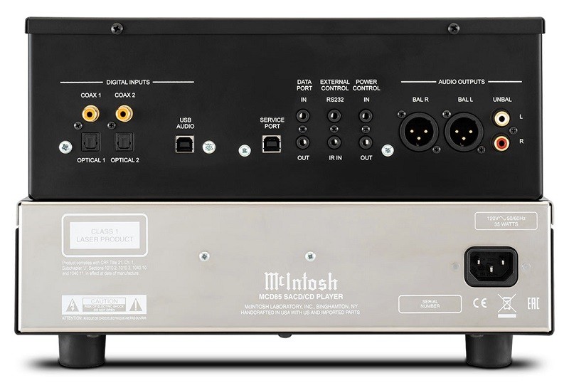 延續經典造型,McIntosh 推出全新 MCD85 CD / SACD 唱機 延續經典造型,McIntosh 推出全新 MCD85 CD / SACD 唱機