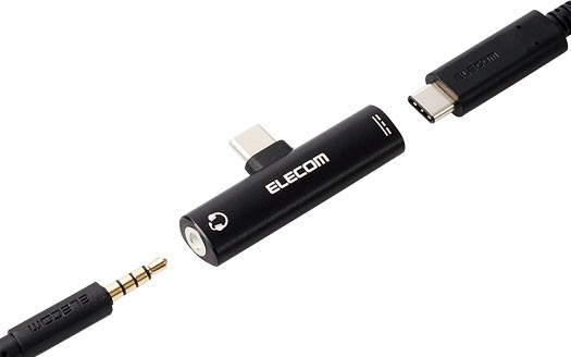 ELECOM 推出全新 USB-C ＞ 3.5 mm 耳機插 MPA-C35PDBK
