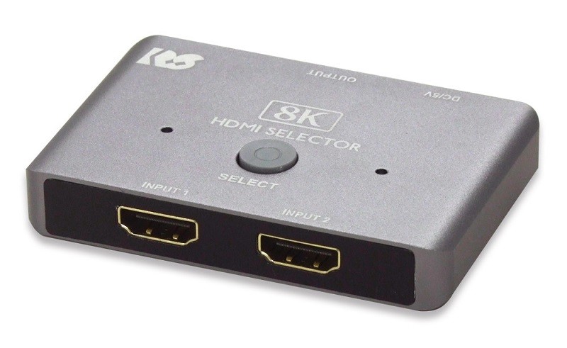 支援 8K，RATOC Systems 推出全新二入一出 HDMI 選擇器 RS-HDSW21-8K