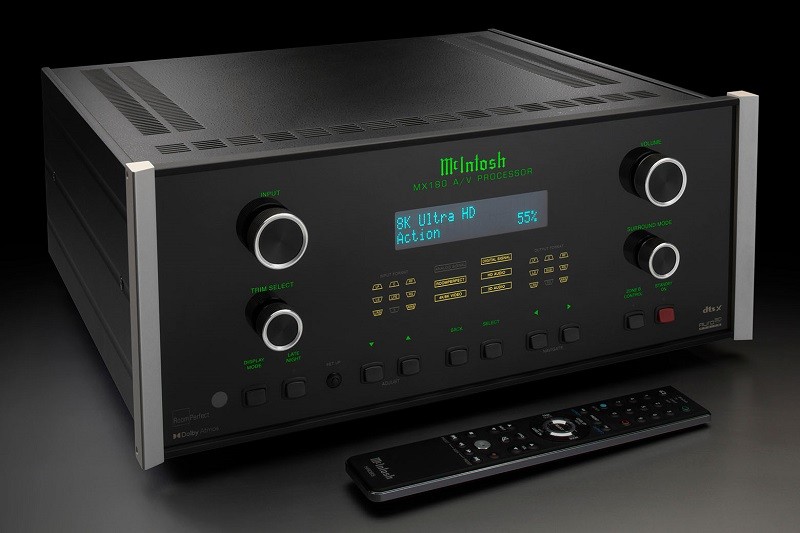 支援 8K / 4K 影像，McIntosh 推出全新 AV 環繞聲旗艦前級 MX180