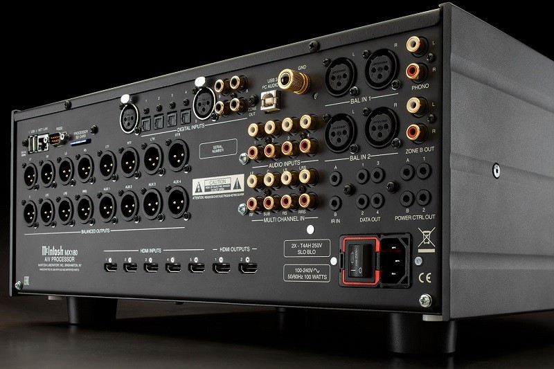 支援 8K / 4K 影像，McIntosh 推出全新 AV 環繞聲旗艦前級 MX180