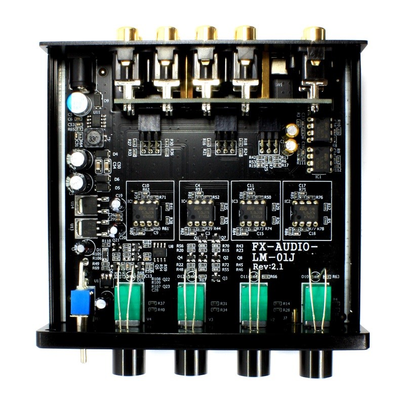 FX-Audio 推出全新混音 / 前級放大器 LM-01J FX-Audio 推出全新混音 / 前級放大器 LM-01J