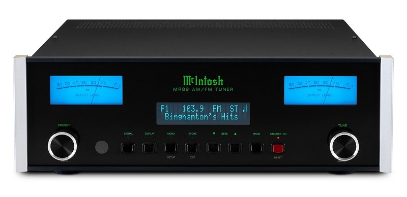 McIntosh 推出全新 Hi-End 級 AM / FM 調諧器 MR89 McIntosh 推出全新 Hi-End 級 AM / FM 調諧器 MR89