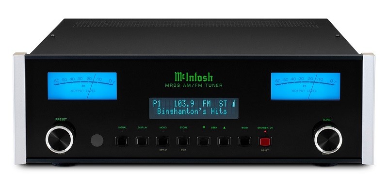 McIntosh 推出全新 Hi-End 級 AM / FM 調諧器 MR89