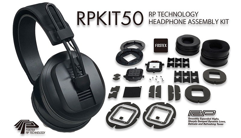 Fostex 推出 RP Series DIY 耳機套件 RPKIT50 Fostex 推出 RP Series DIY 耳機套件 RPKIT50