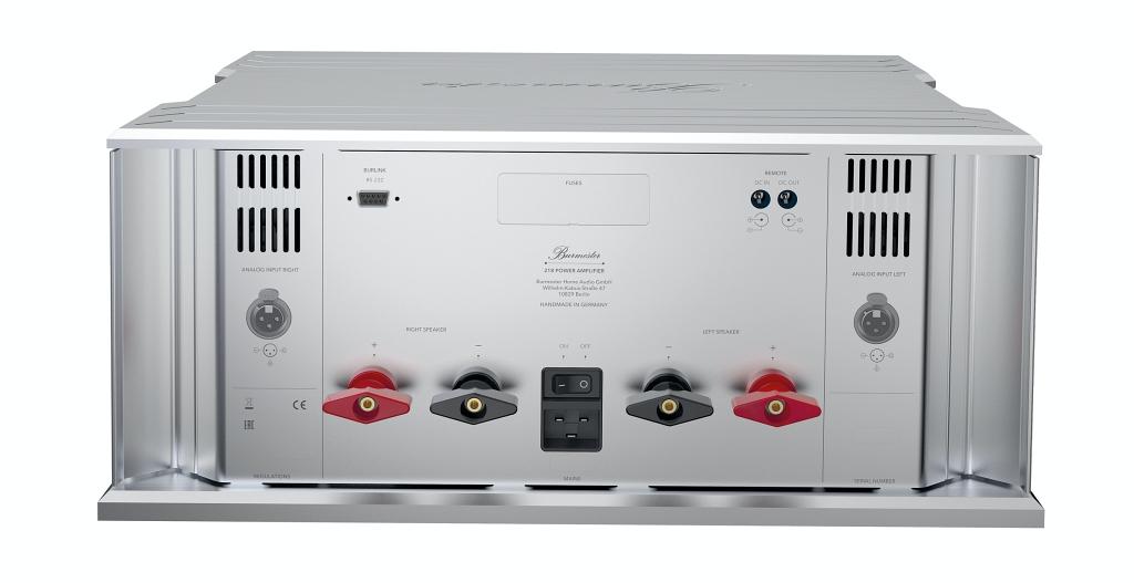 工藝精湛、技術出眾 – Burmester 218 立體聲功率放大器 工藝精湛、技術出眾 – Burmester 218 立體聲功率放大器