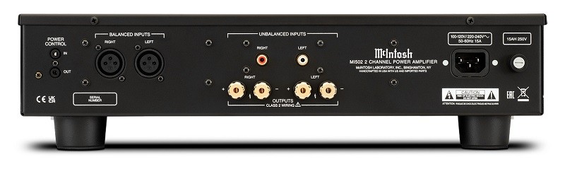 McIntosh 推出全新兩聲道數碼放大器 MI502