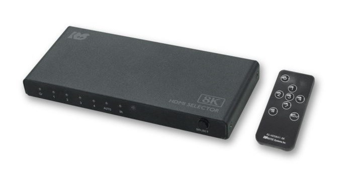 8K 訊源輕鬆切換,RATOC Systems 推出全新 4 入 1 出 HDMI 選擇器 RS-HDSW41-8K 8K 訊源輕鬆切換,RATOC Systems 推出全新 4 入 1 出 HDMI 選擇器 RS-HDSW41-8K