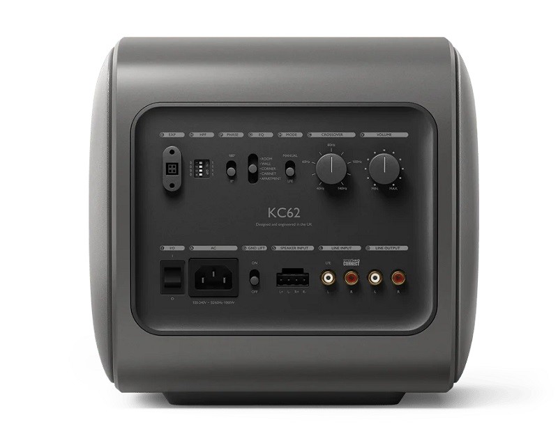 新色上陣，KEF 發布 KC62 超低音喇叭全新「鈦灰」色彩