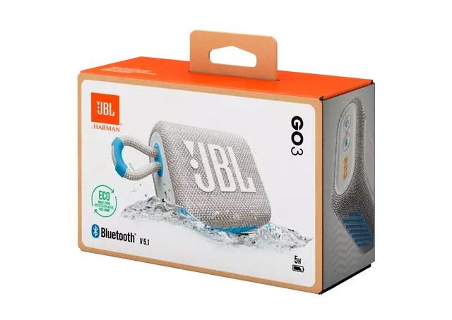 響應環保,JBL 推出全新防水藍牙喇叭 JBL GO3 ECO 響應環保,JBL 推出全新防水藍牙喇叭 JBL GO3 ECO