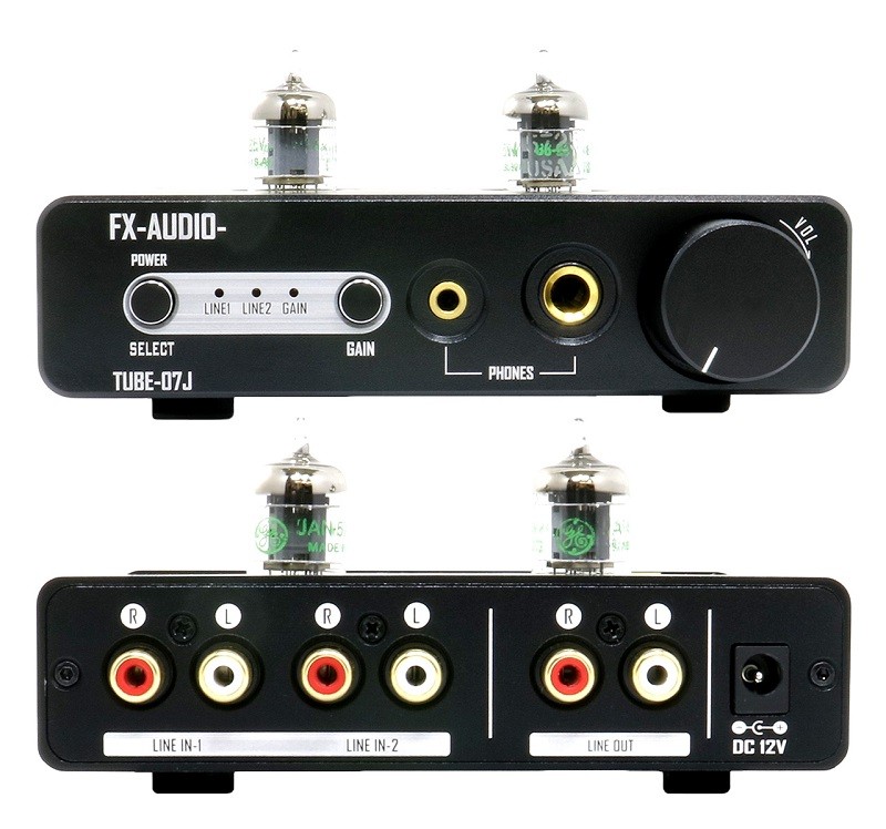 FX-AUDIO 推出全新耳機 / 前級放大器 TUBE-07J