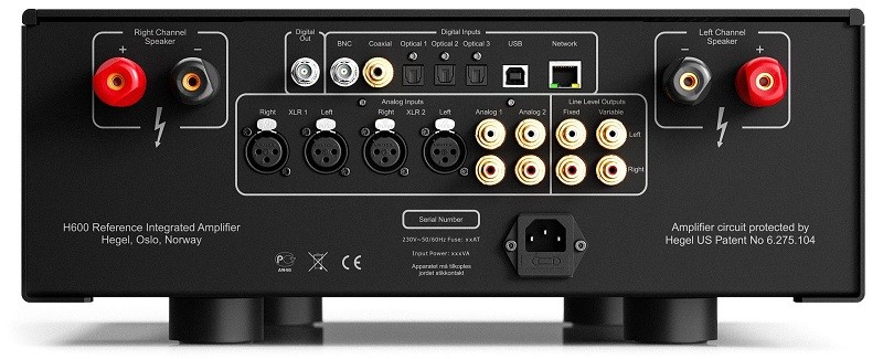 Hegel 發布全新參考級合併式放大器 H600