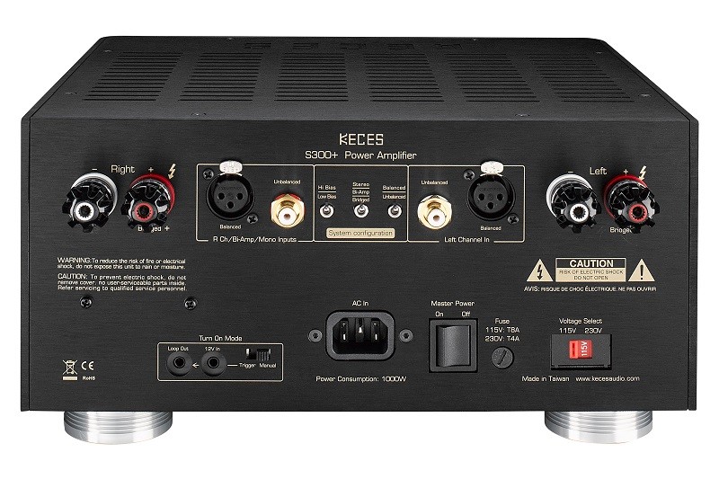 KECES 推出改良版立體聲後級放大器 S300+