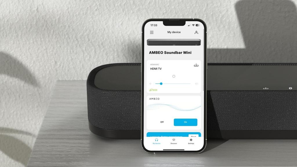 家中享「樂」完美夥伴 Sennheiser AMBEO Soundbar Mini 家中享「樂」完美夥伴 Sennheiser AMBEO Soundbar Mini