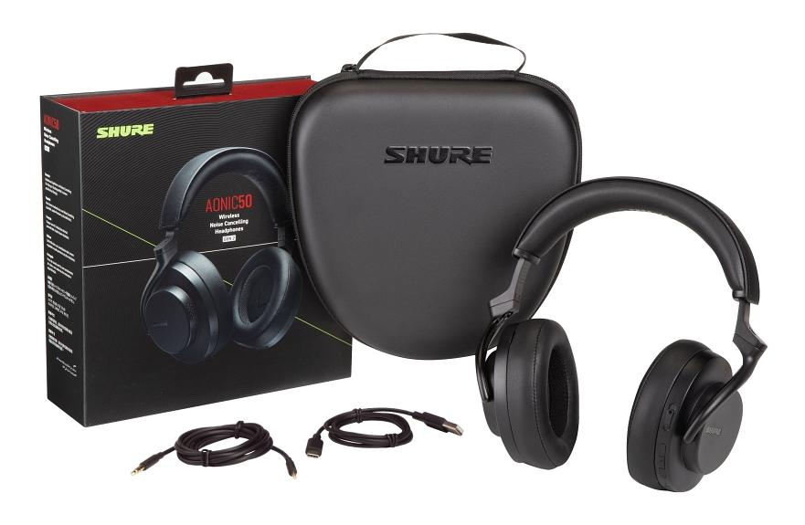 Shure 全新 AONIC 50 Gen 2 主動降噪頭戴式耳機 Shure 全新 AONIC 50 Gen 2 主動降噪頭戴式耳機