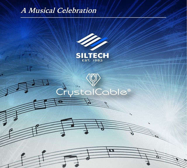 慶祝 Siltech 與 Crystal Cable 成立 40 周年及 20 周年,官方宣布推出全新紀念 CD 專輯 慶祝 Siltech 與 Crystal Cable 成立 40 周年及 20 周年,官方宣布推出全新紀念 CD 專輯