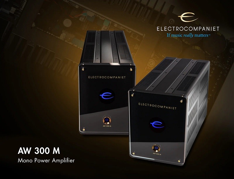 Electrocompaniet 發布全新一代單聲道後級放大器 AW 300 M Electrocompaniet 發布全新一代單聲道後級放大器 AW 300 M
