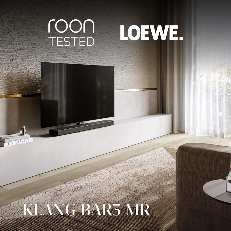 Loewe 宣布旗下多款產品獲得 roon Tested 認證