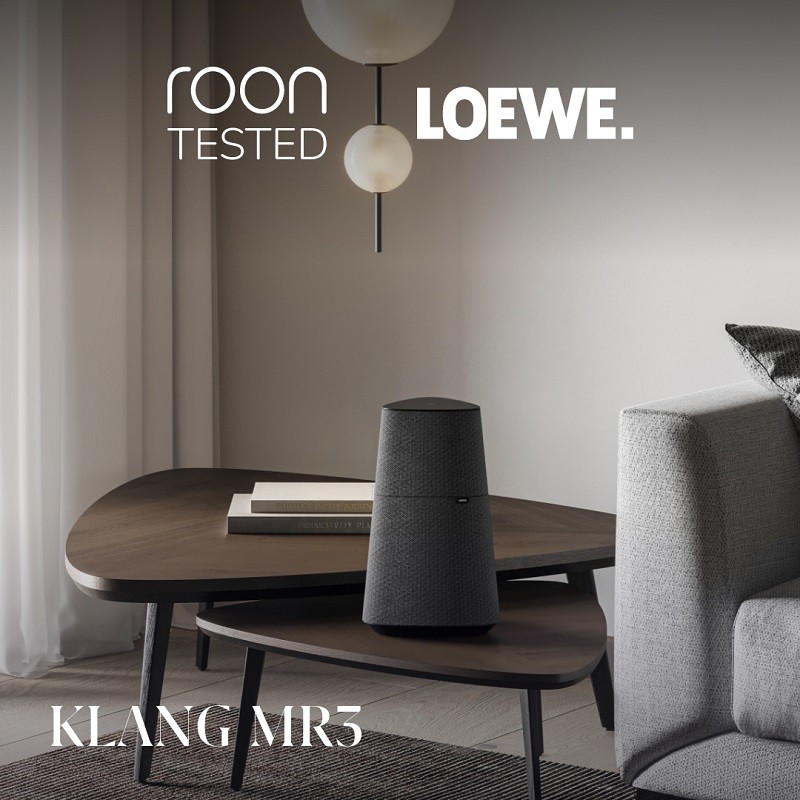 Loewe 宣布旗下多款產品獲得 roon Tested 認證