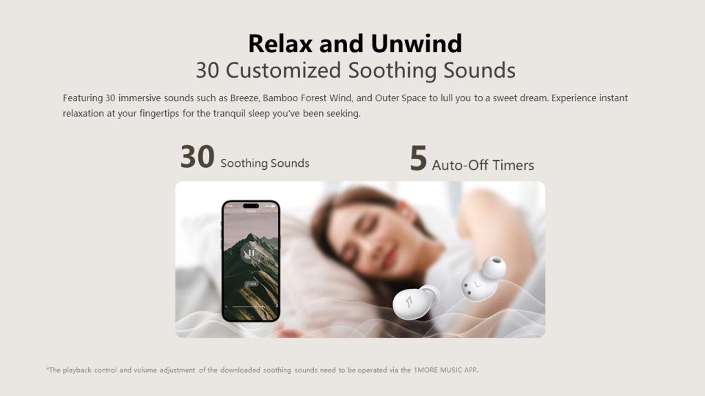 全新 1MORE SleepBuds Z30 睡眠耳機