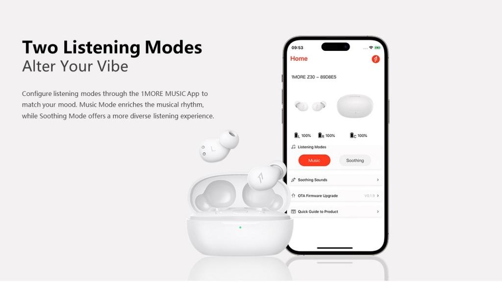 全新 1MORE SleepBuds Z30 睡眠耳機 全新 1MORE SleepBuds Z30 睡眠耳機