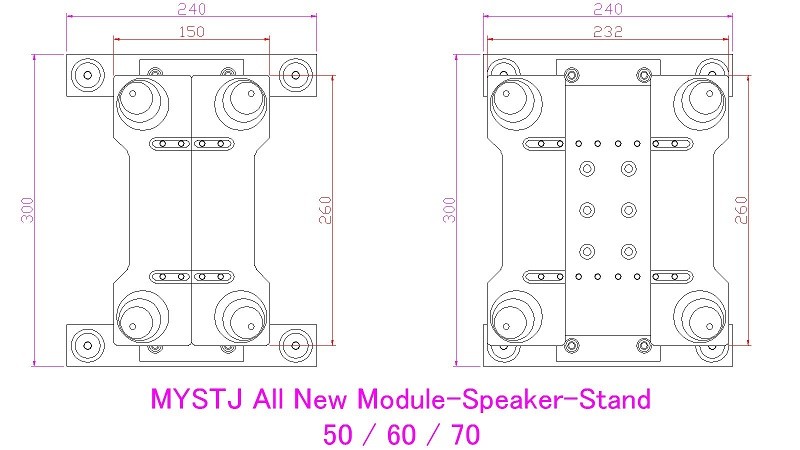 MYSTJ Audio Design 宣布新一代 MSS 喇叭架 50 / 60 / 70 系列即將誕生