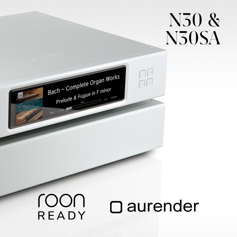 Aurender 宣布旗下多款數碼串流播放器獲得 roon ready 認證