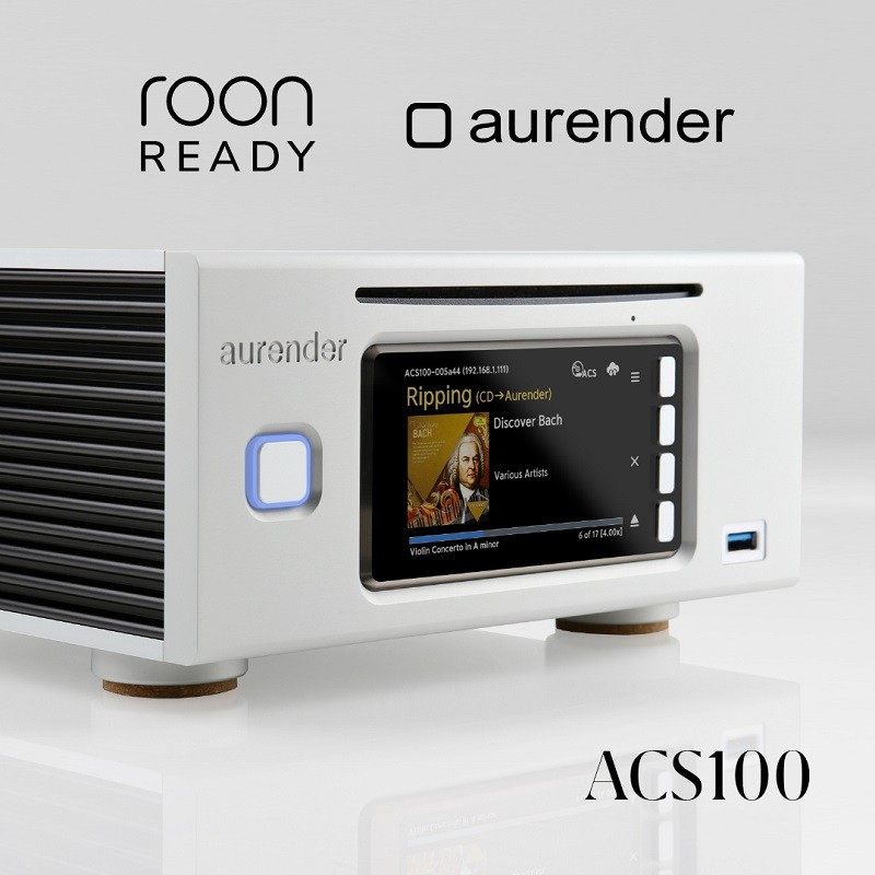 Aurender 宣布旗下多款數碼串流播放器獲得 roon ready 認證
