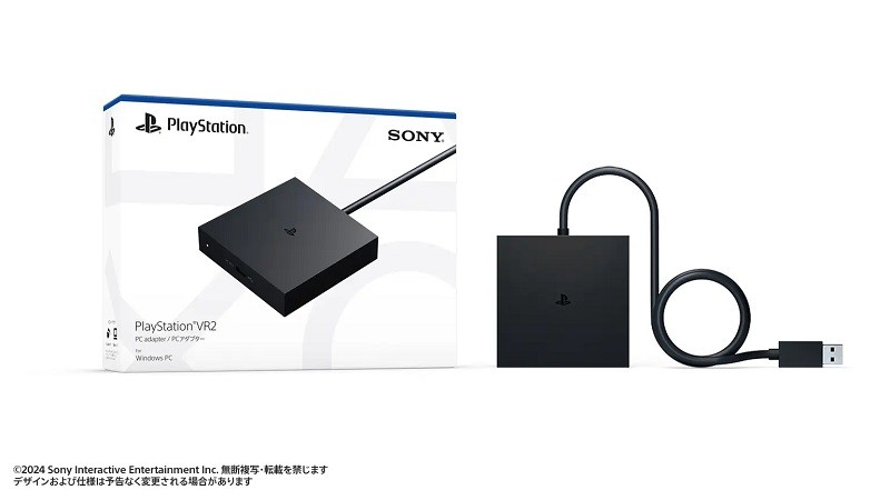 PC 上運行 PlayStation VR2，Sony 推出全新「PlayStation VR2 PC 轉接器」