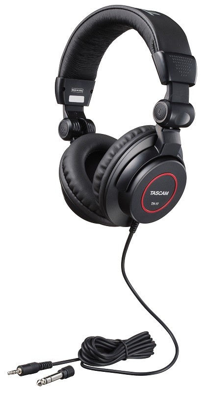 TASCAM 推出全新密閉式監聽耳機「TH-11」 TASCAM 推出全新密閉式監聽耳機「TH-11」
