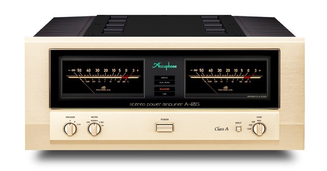 Accuphase 推出全新純 A 類立體聲後級放大器 A-48S Accuphase 推出全新純 A 類立體聲後級放大器 A-48S