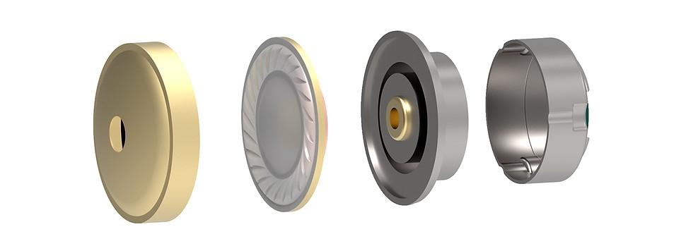 Acoustune HSX1001 C:03 鋅白銅腔體 & M:02G 限量有線模組