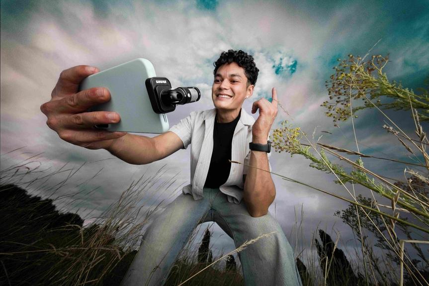 SHURE 推出 MV88 USB-C 立體聲麥克風